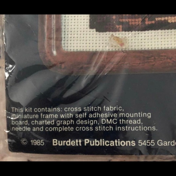 Dale Burdett Kit, cross stitch kit 
Give us this day… - Picture 2 of 3